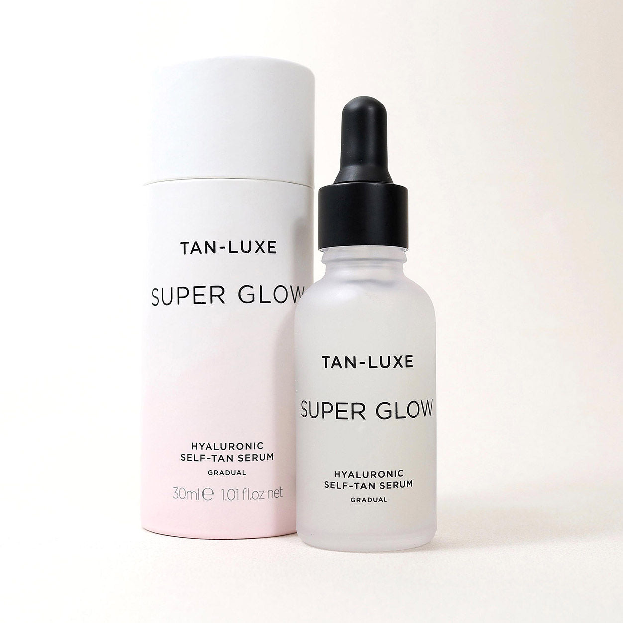 Lifestyle image of Tan-Luxe Super Glow Hyaluronic Self Tan Serum variant: 0.3 oz