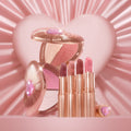 Lifestyle image of Charlotte Tilbury Pillow Talk Love Effect Lipstick