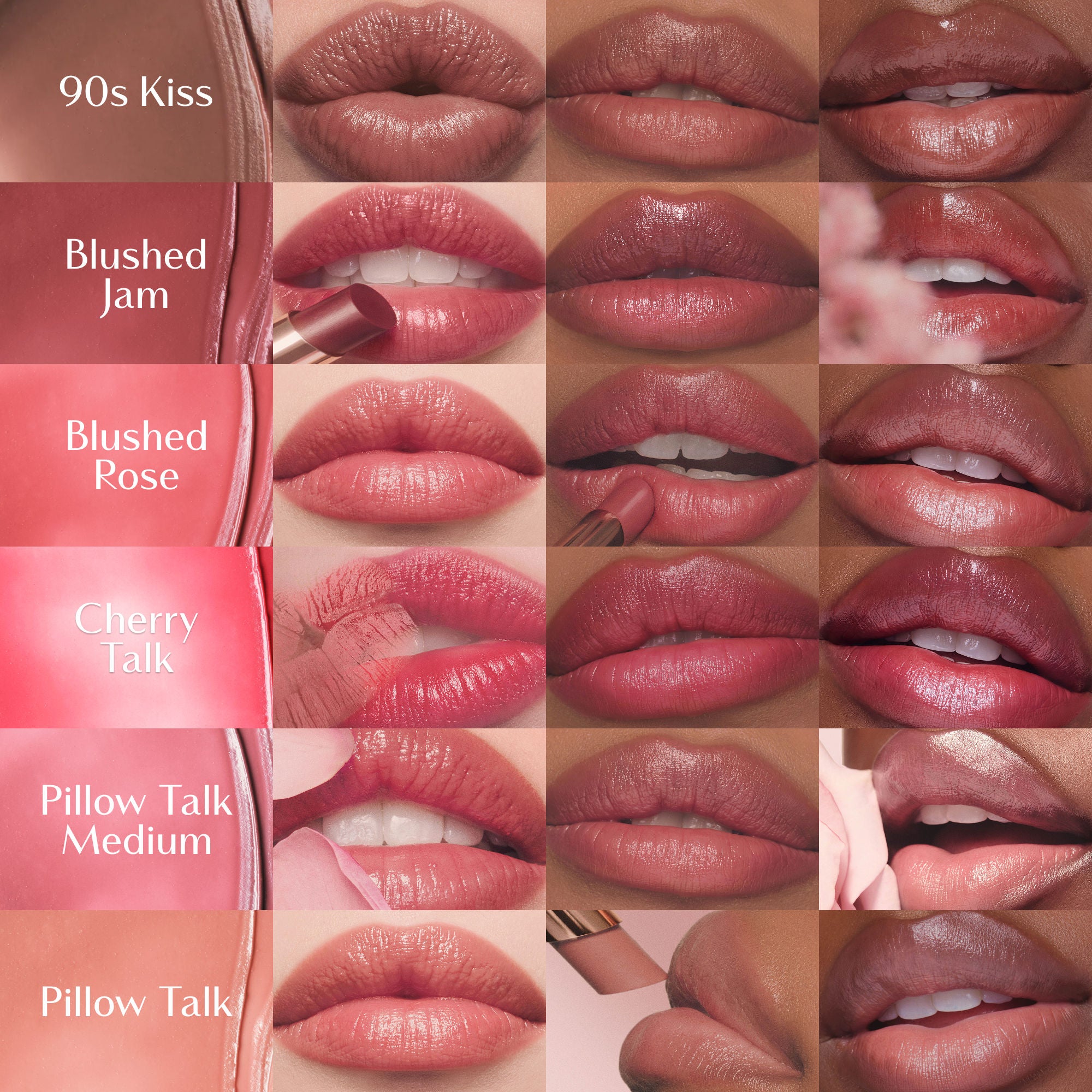 Charlotte Tilbury Pillow Talk Long Lasting Blush Balm Sheer Lip