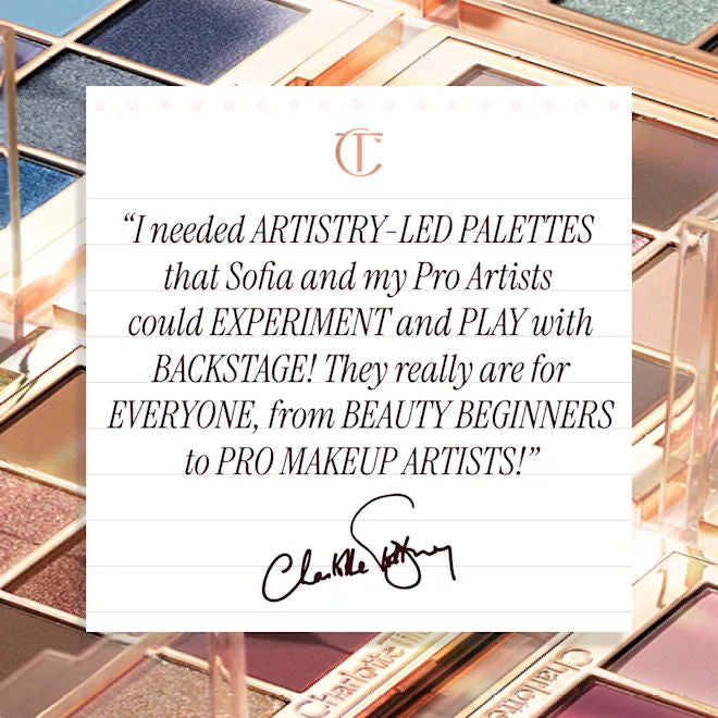 Information related to Charlotte Tilbury  Charlotte's Palette Of Beautifying Eye Trends