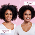 Before and after results of using Philip Kingsley Elasticizer Extreme Rich Deep-Conditioning Treatment