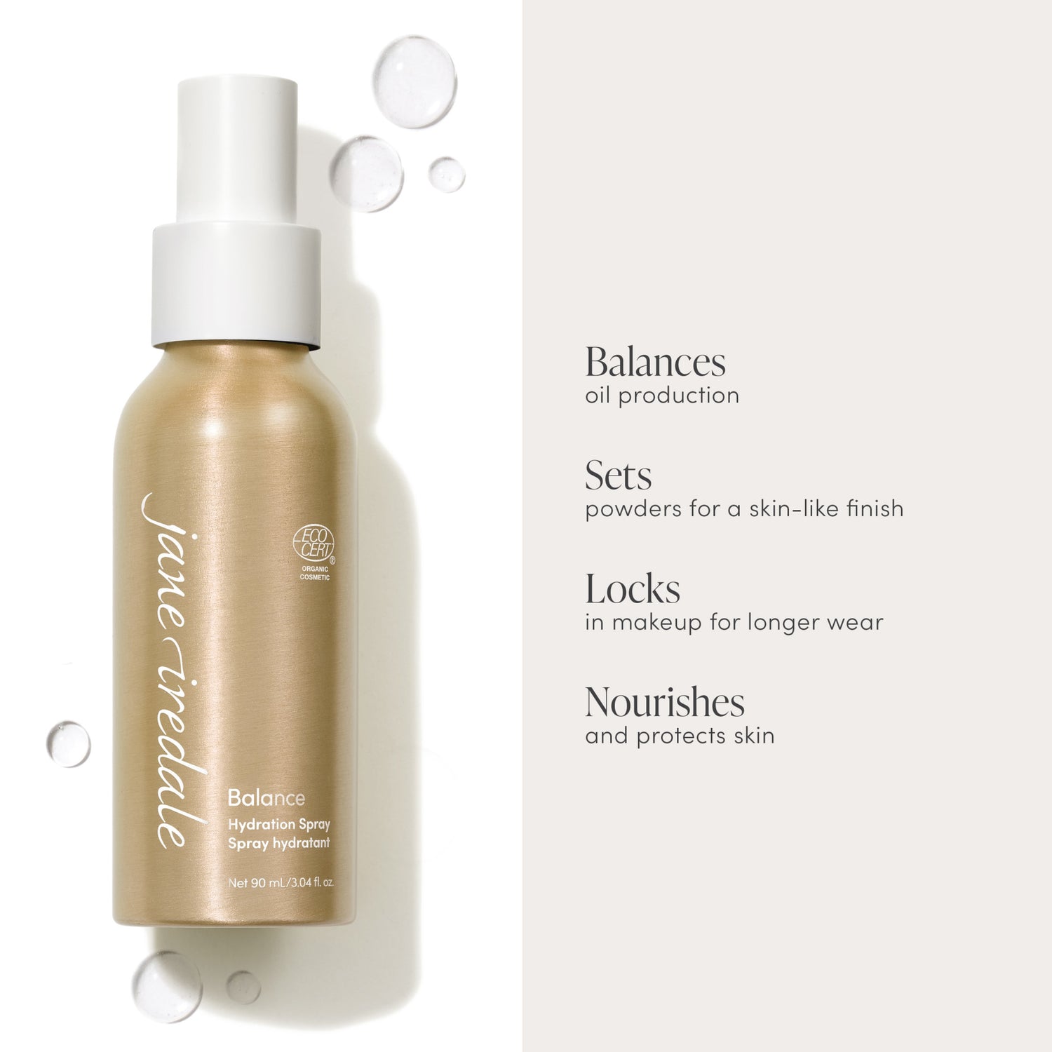 Jane Iredale Balance Hydration Spray infographics image 2 .