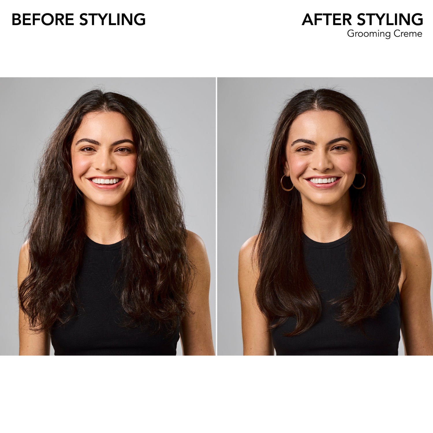 Before and after results of using Bumble and Bumble Grooming Creme variant: 5 fl oz