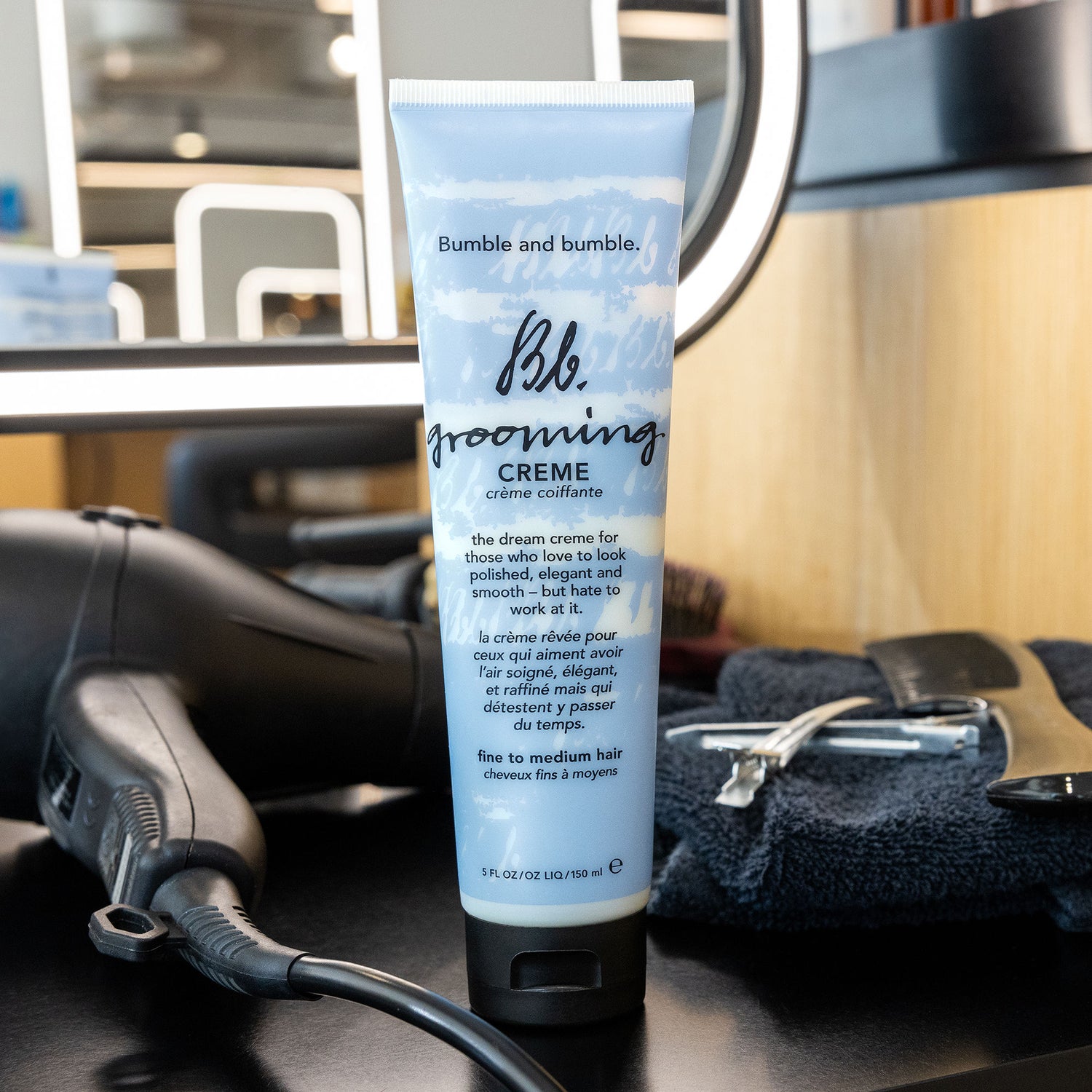 Lifestyle image of Bumble and Bumble Grooming Creme variant: 5 fl oz