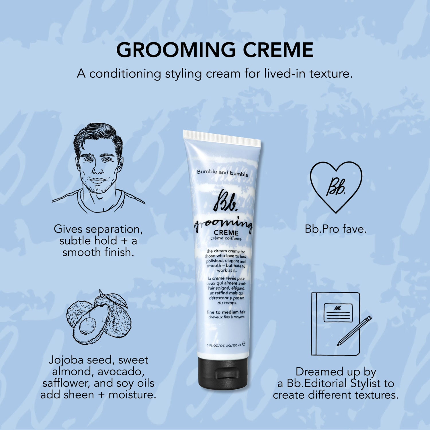 Information related to Bumble and Bumble Grooming Creme