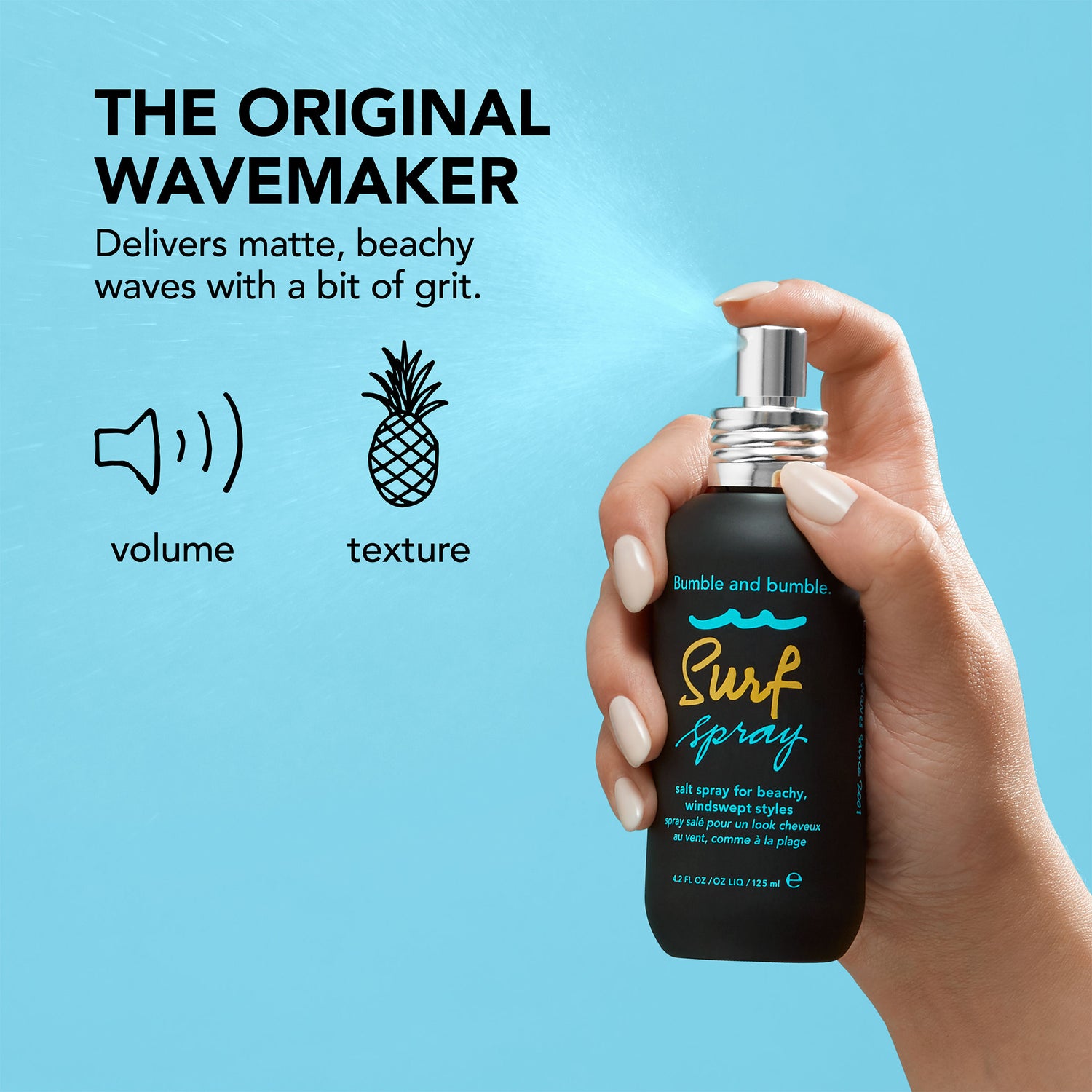 Lifestyle image of Bumble and Bumble Surf Salt Spray