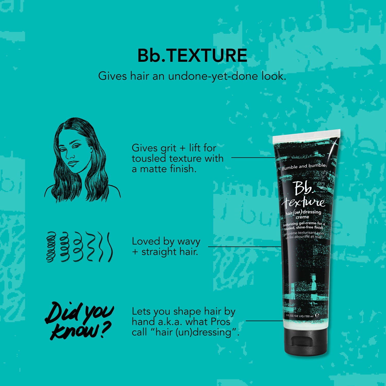 Information related to Bumble and Bumble Bb. Texture Hair (Un)dressing Creme