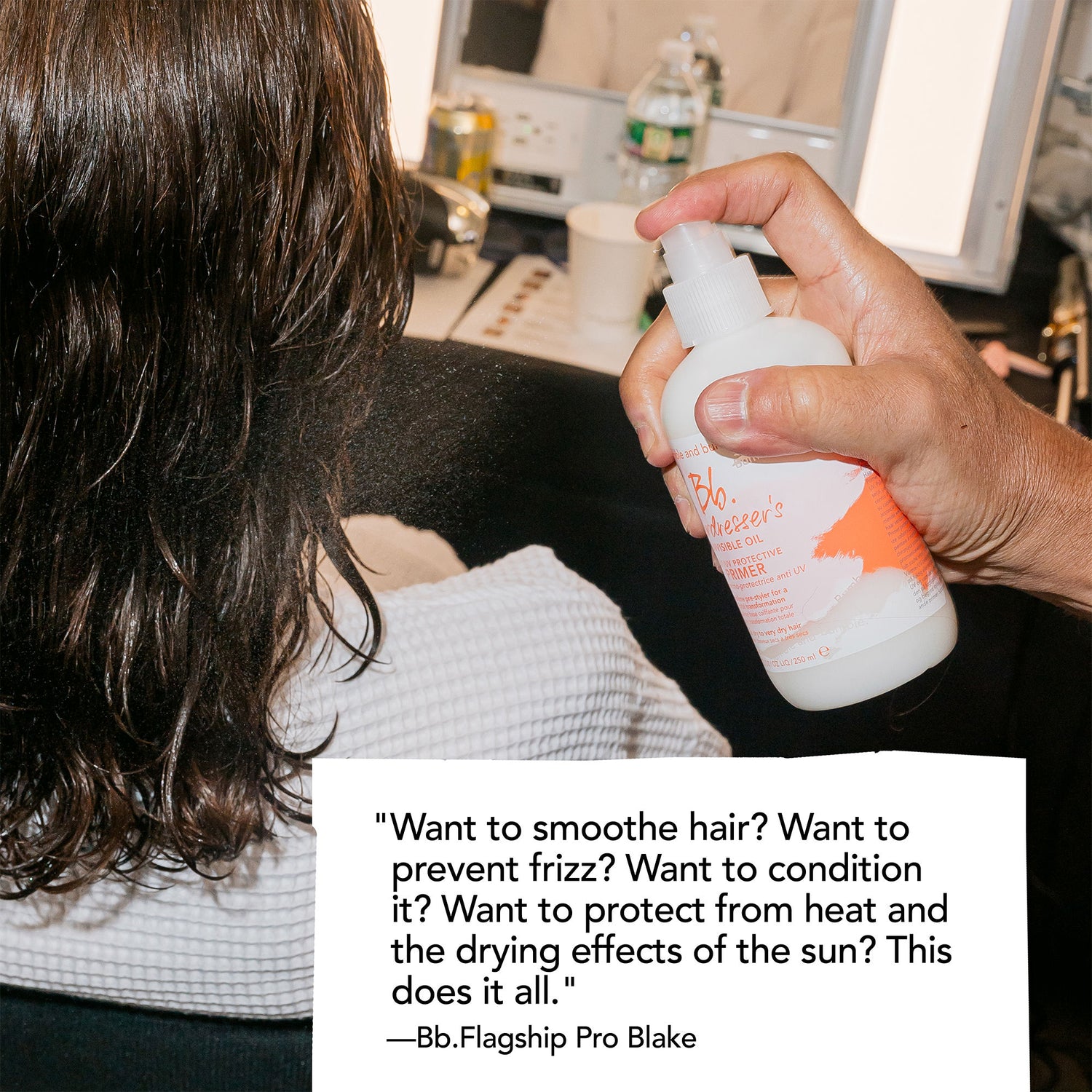 Information related to Bumble and Bumble Hairdresser's Invisible Oil Heat/UV Protective Hair Primer Leave-In Conditioner