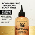 Lifestyle image of Bumble and Bumble Bond-Building TripleBond Flash Rinse for Damaged Hair