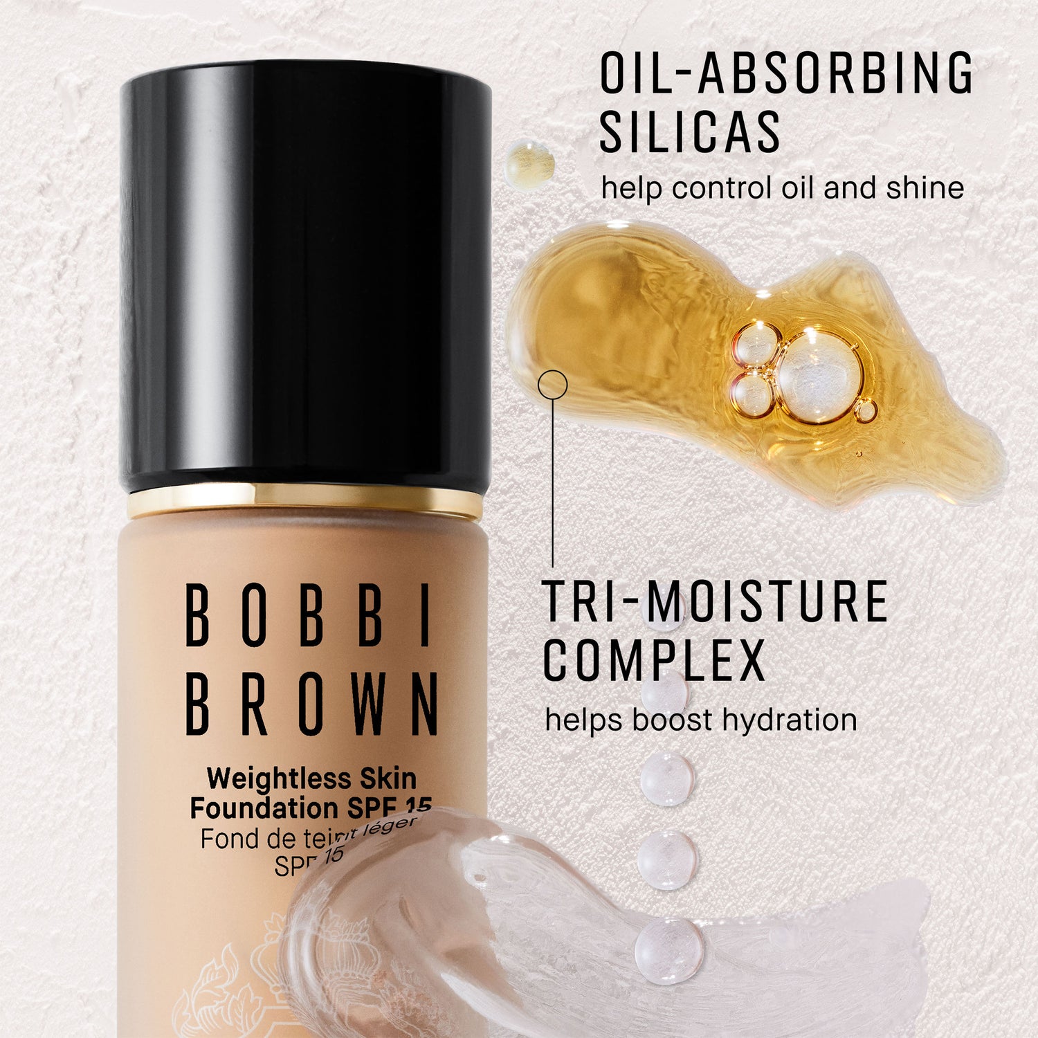 Information related to Bobbi Brown Weightless Skin Foundation SPF 15