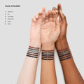 An arm swatch of Bobbi Brown 24 Hour Kajal Waterproof Eyeliner