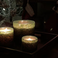 Lifestyle image of Lafco Woodland Spruce Candle (Limited Edition) variant: 6.5 oz (Classic)