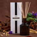 Lifestyle image of Lafco Saffron Sandalwood Reed Diffuser variant: 15.5 oz (Signature)