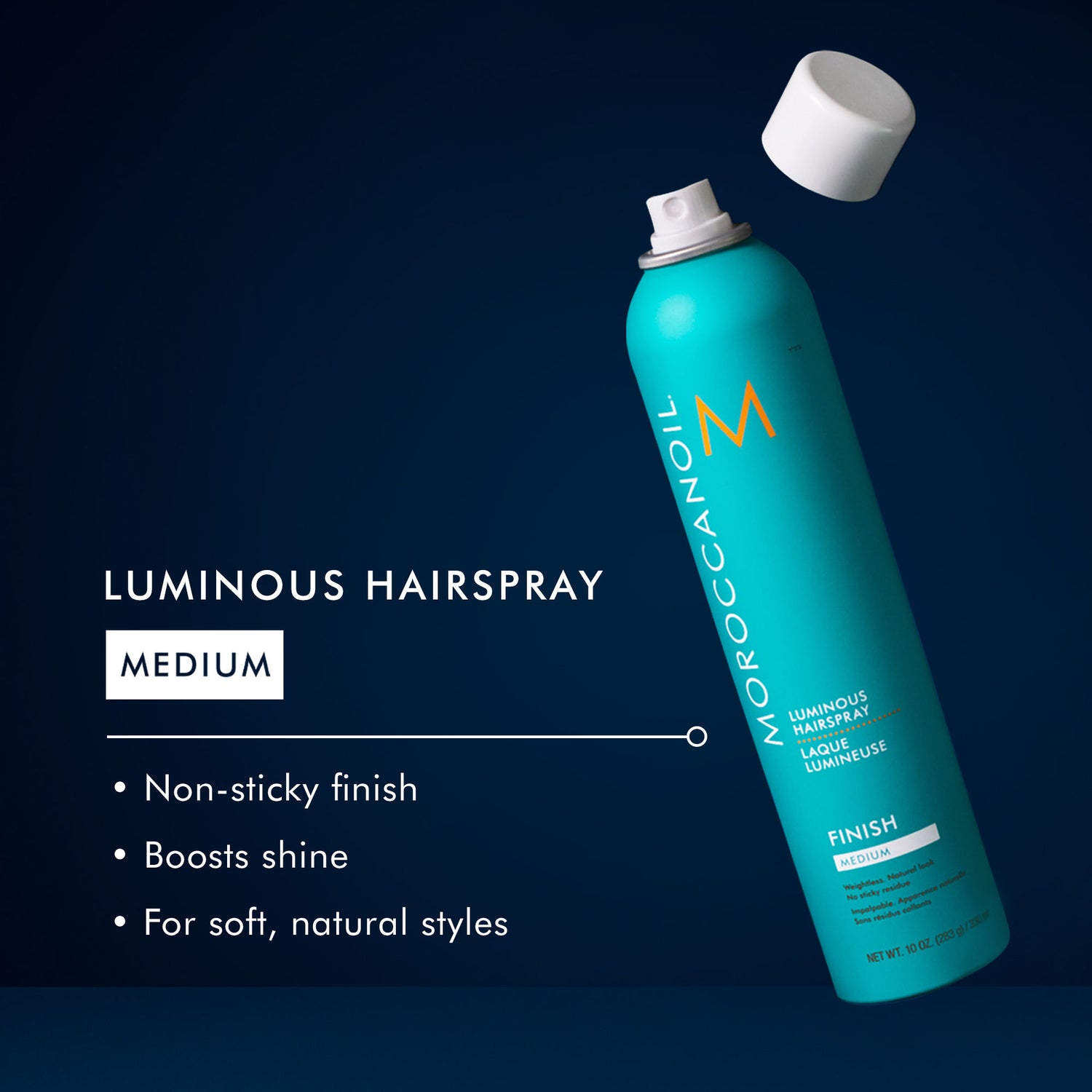 Information related to Moroccanoil Luminous Hairspray Medium