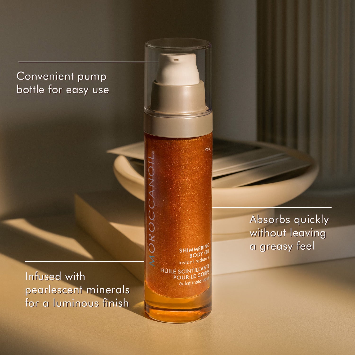 Information related to Moroccanoil Shimmering Body Oil