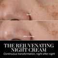 Before and after results of using La Mer The Rejuvenating Night Cream