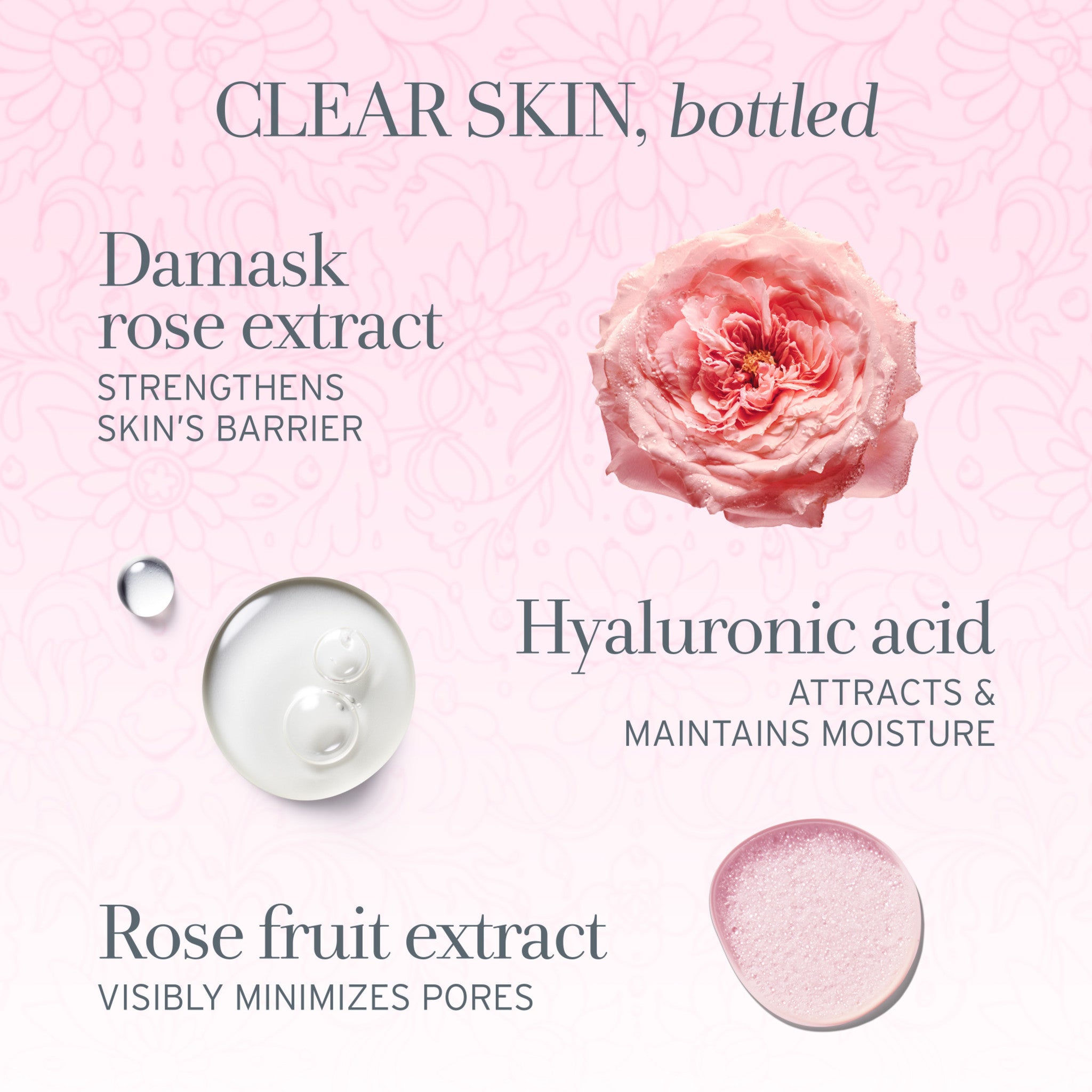 Fresh Rose Deep Hydration Facial shops Toner