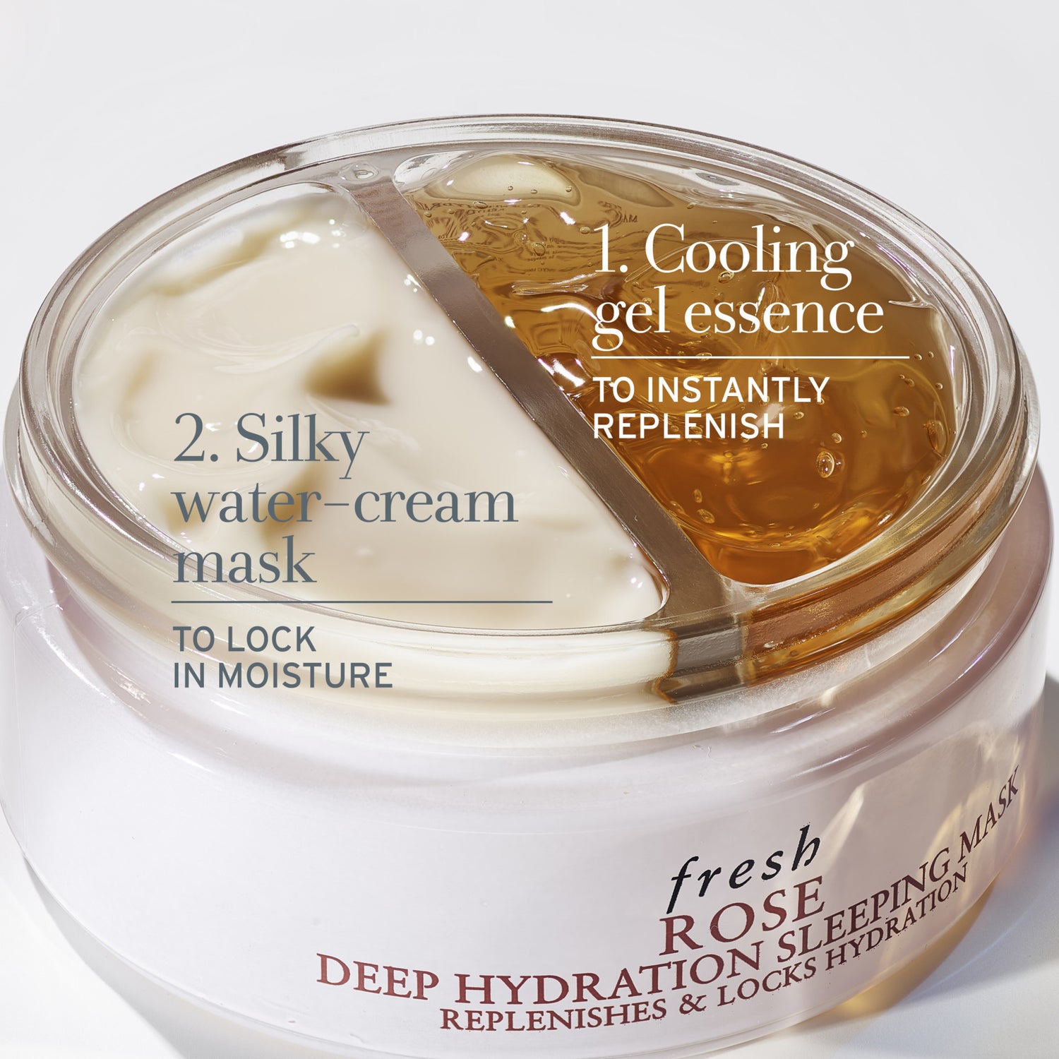 Fresh Rose Deep Hydration Sleeping Mask infographics image .