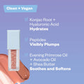 Information related to Kosas Wet Lip Oil Plumping Treatment Gloss