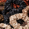 Lifestyle image of Slip Back to Basics Assorted Scrunchies