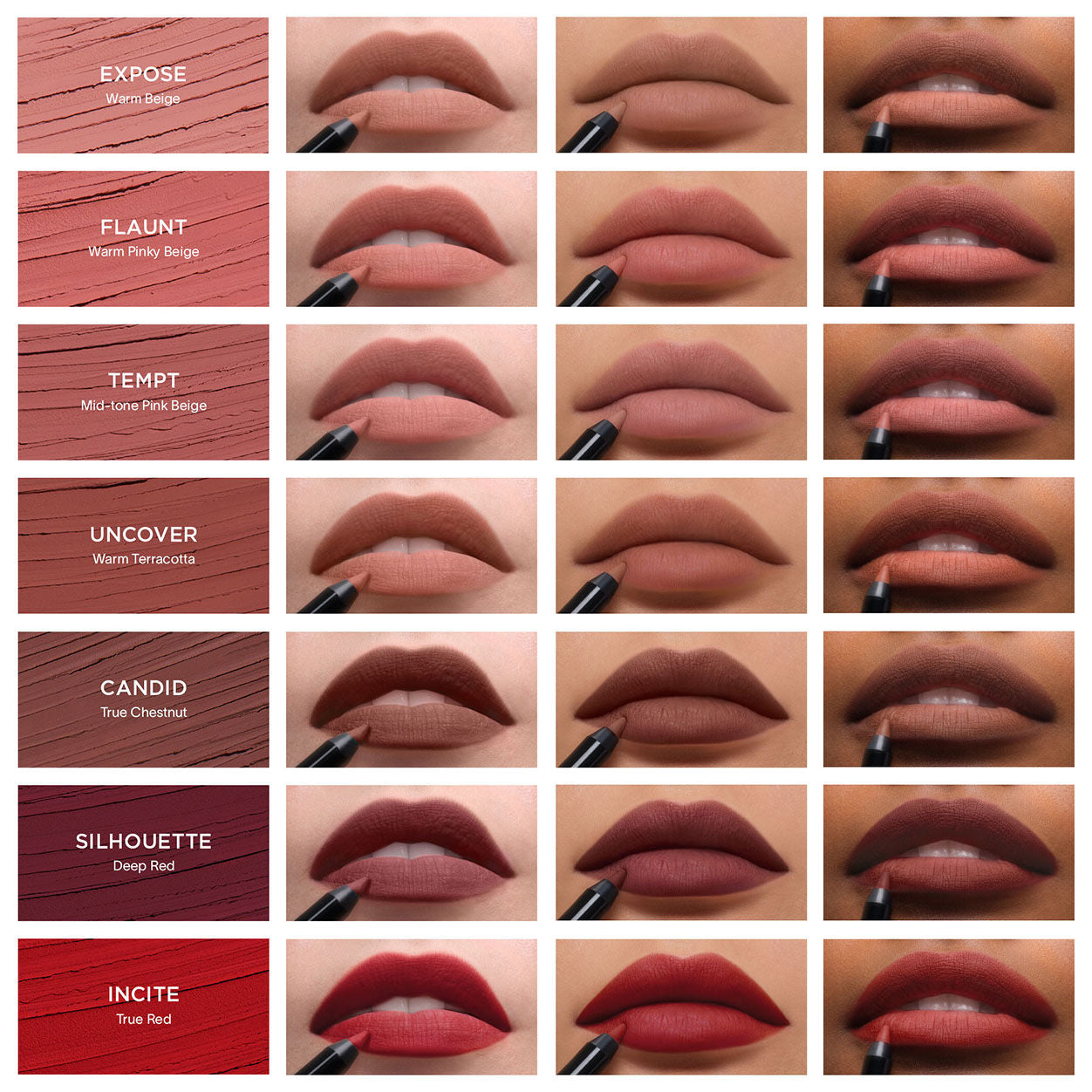 Information related to Hourglass Shape and Sculpt Lip Liner