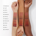 An arm swatch of Hourglass Unlocked Soft Matte Lipstick