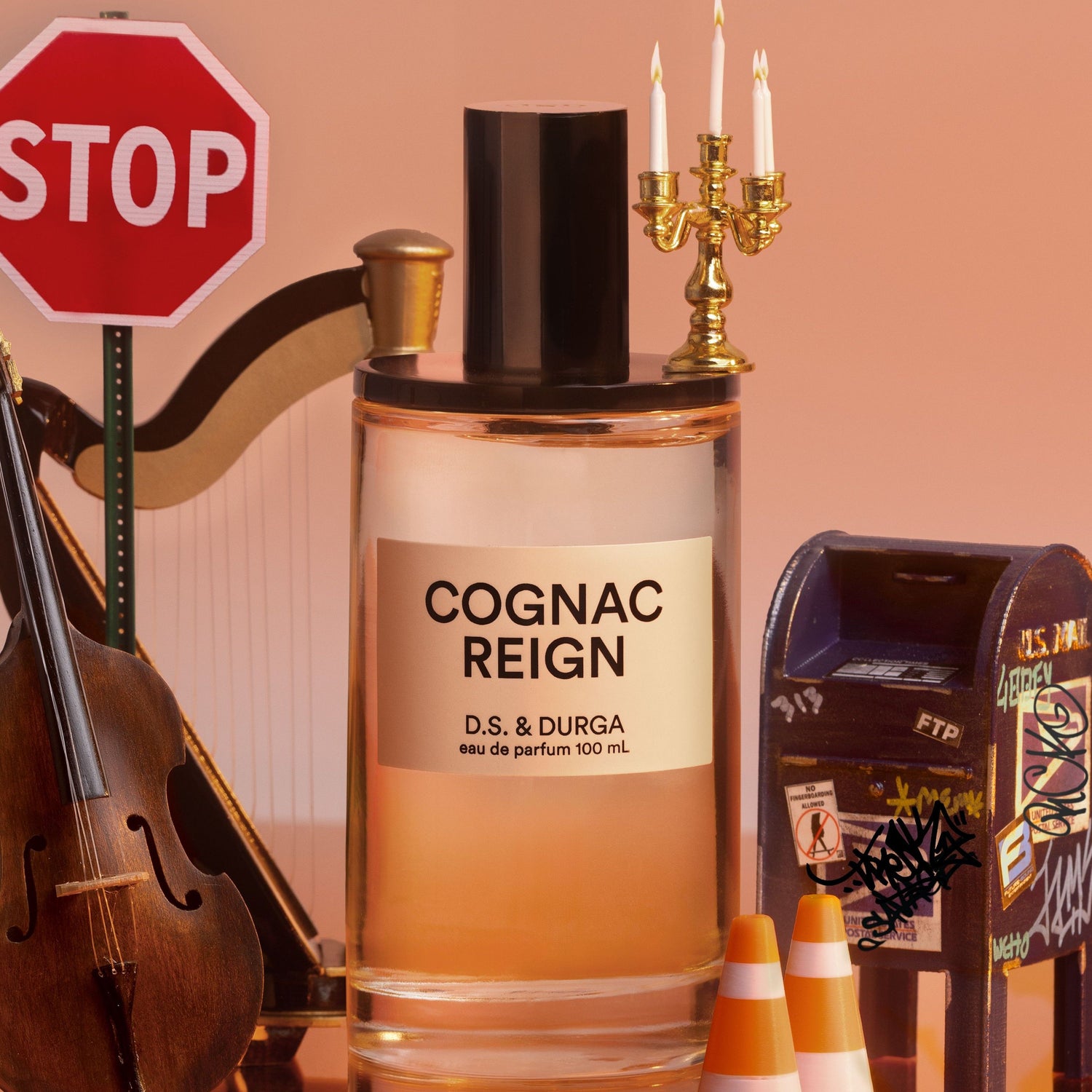Lifestyle image of D.S. & Durga Cognac Reign Eau de Parfum variant: 1.7 fl oz