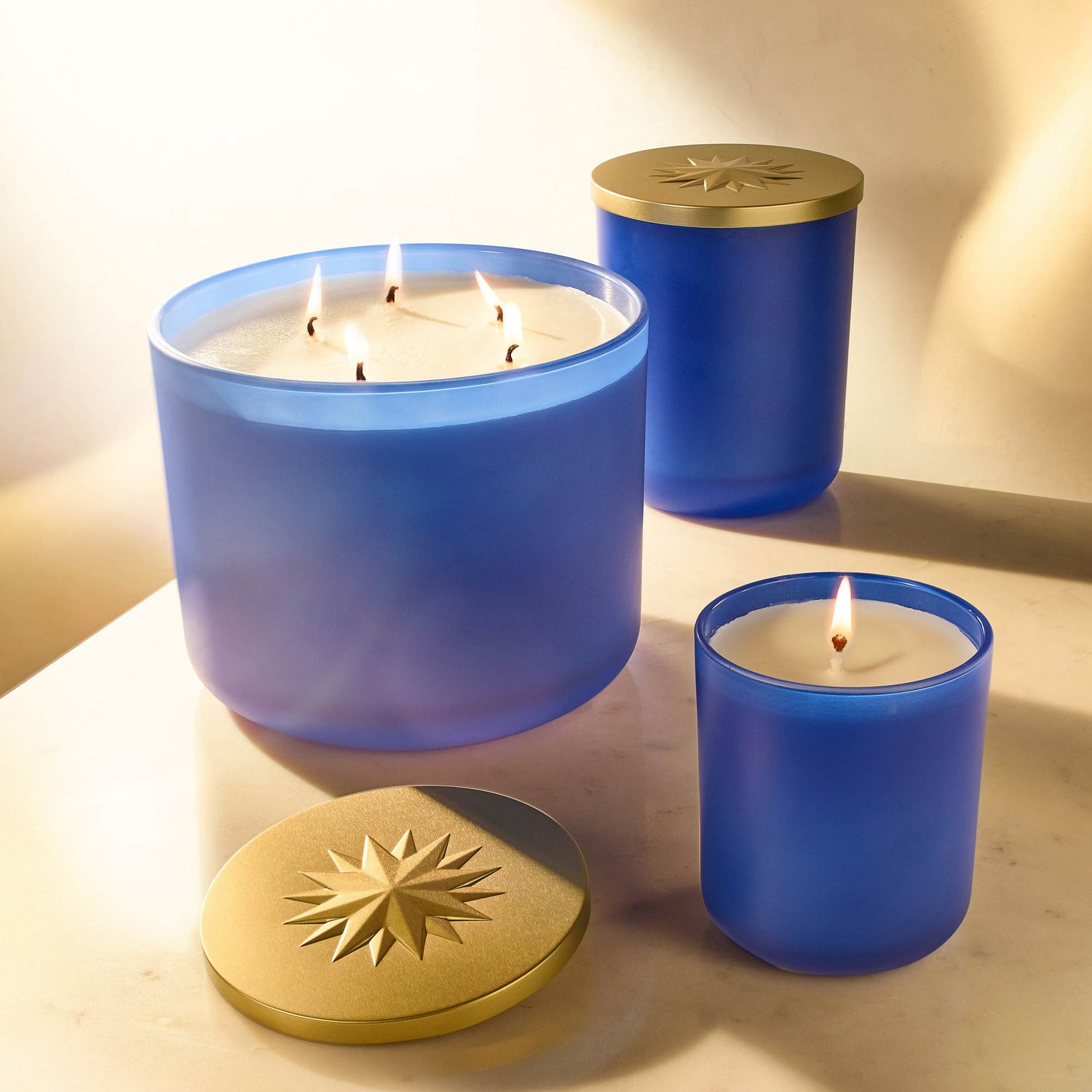 Lifestyle image of Cerulean 6 Constellation Luxury Candle