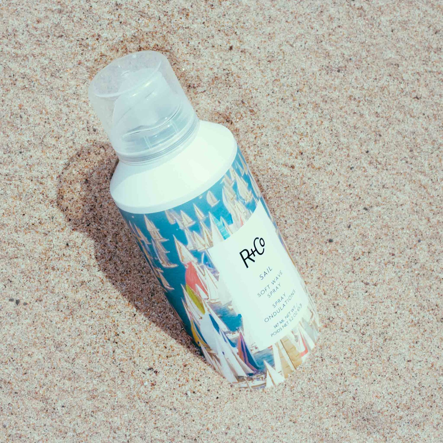 Lifestyle image of R+Co Sail Soft Wave Spray