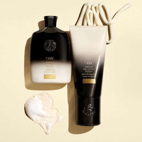 ORIBE deals Gold Lust Repair & Restore Shampoo and Clinique foundation