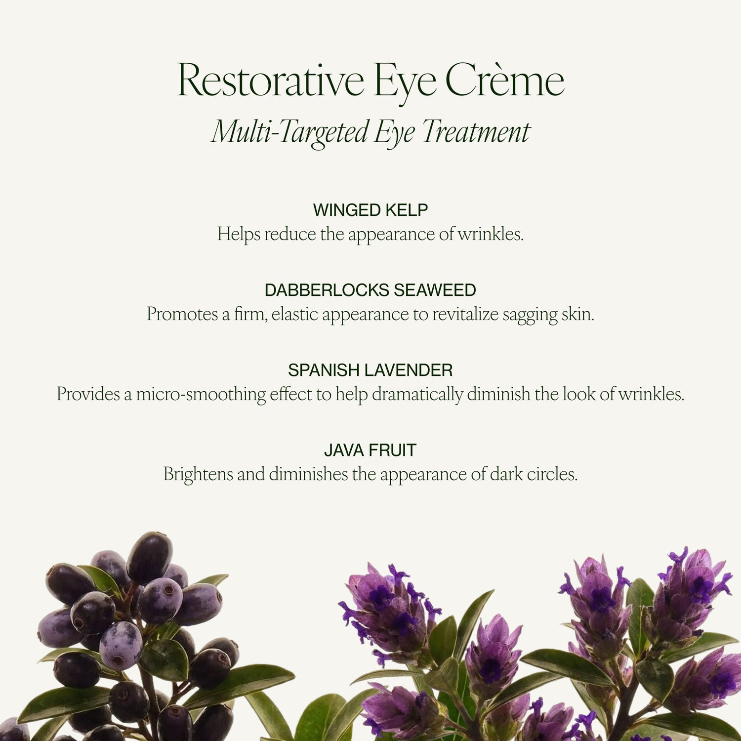 Information related to Tata Harper Restorative Eye Creme Starter Kit