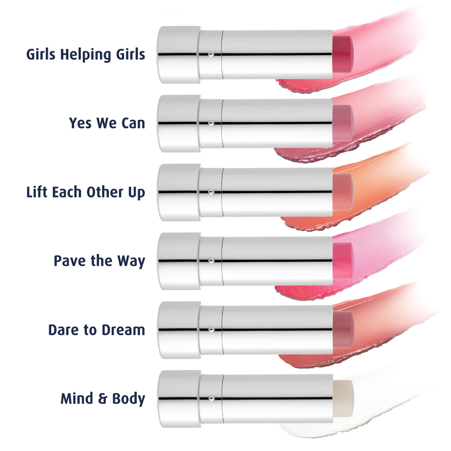 Group swatch image of Lune+Aster Tinted Lip Balm