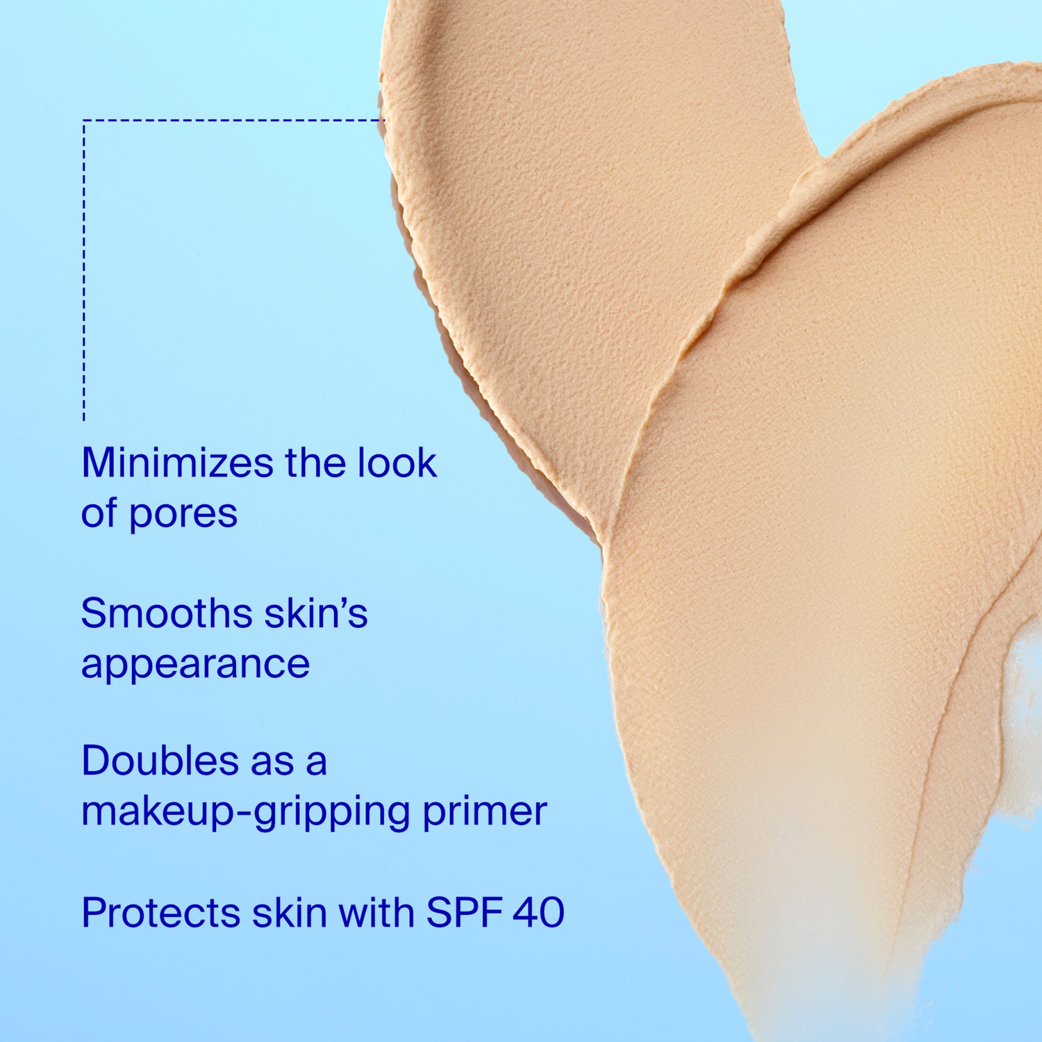 Supergoop! Mineral Matte Screen SPF 40 infographics image .