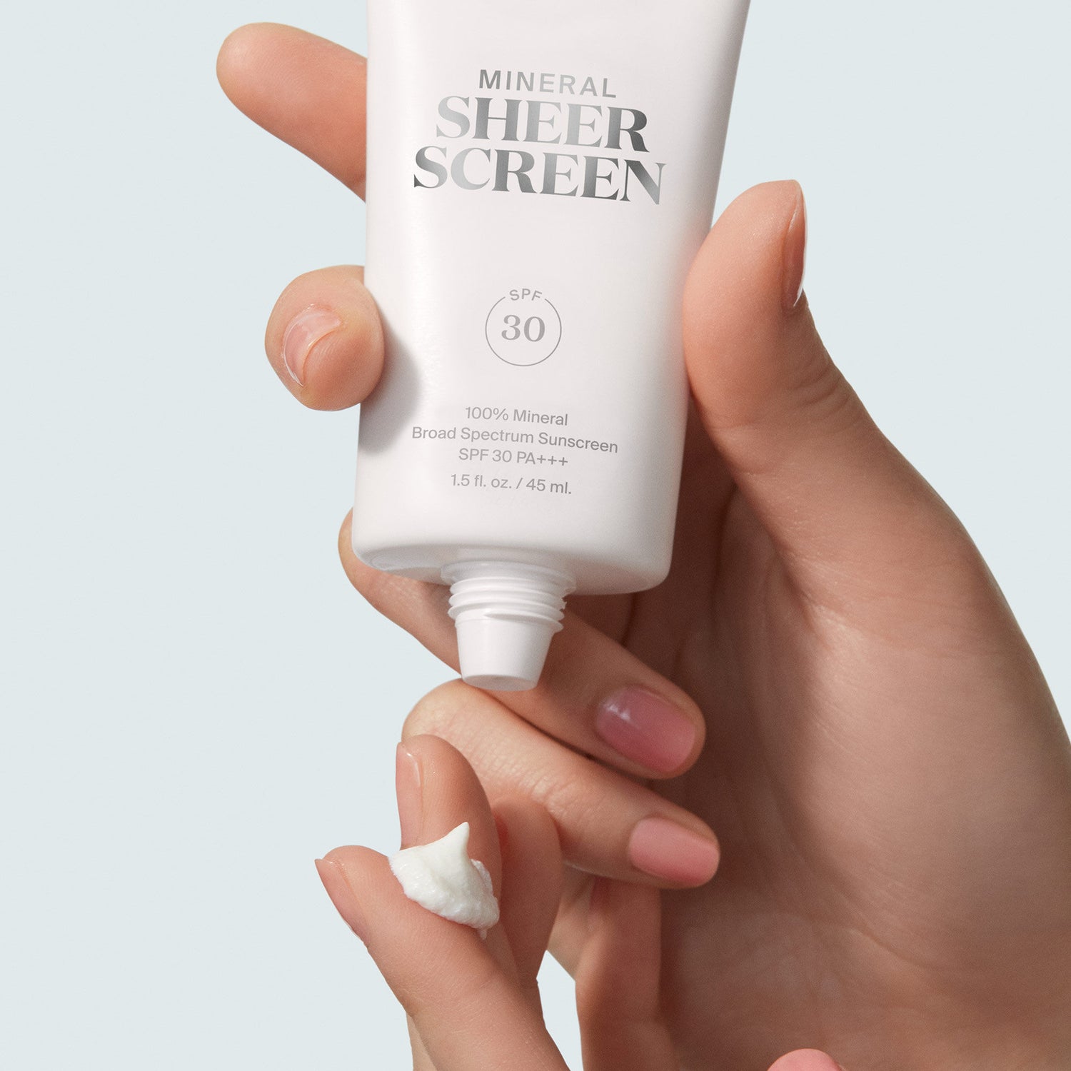 Lifestyle image of Supergoop! Mineral Sheerscreen SPF 30 variant: 0.5 fl oz