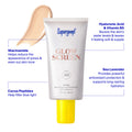 Supergoop! Glowscreen SPF 40 infographics image 4 .