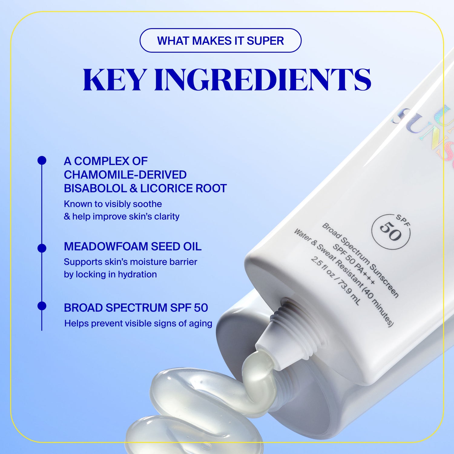 Information related to Supergoop! Unseen Sunscreen SPF 50