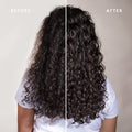 Before and after results of using Virtue 6-In-1 Styler