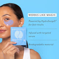 Lifestyle image of Patchology Serve Chilled On Ice Firming Eye Gels