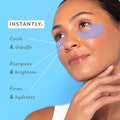 Lifestyle image of Patchology Serve Chilled On Ice Firming Eye Gels