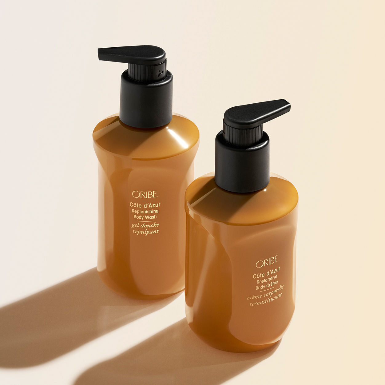 Lifestyle image of Oribe Cote d'Azur Replenishing Body Wash