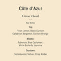 Information related to Oribe Cote d'Azur Replenishing Body Wash