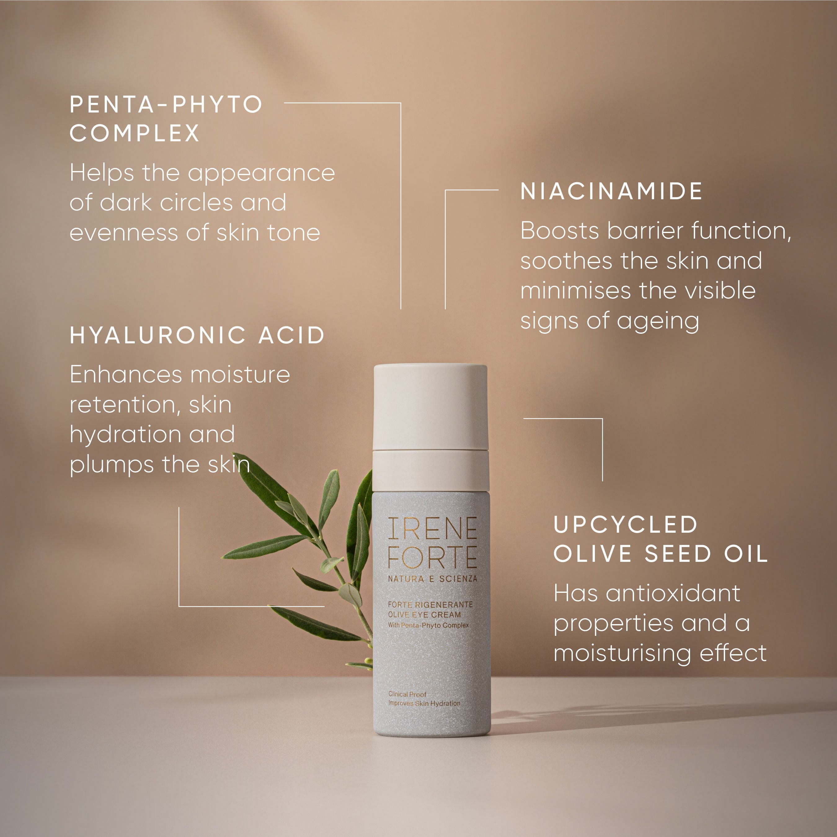 Irene Forte Olive Eye Cream – Irene Forte – bluemercury