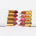 Lifestyle image of Ogee Full Bloom Sculpted Lipstick variant: Lulu