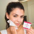 Lifestyle image of BeautyStat Universal Triple Action Daily Peel with Glucosamine and AHAs/BHAs variant: 10 Treatments