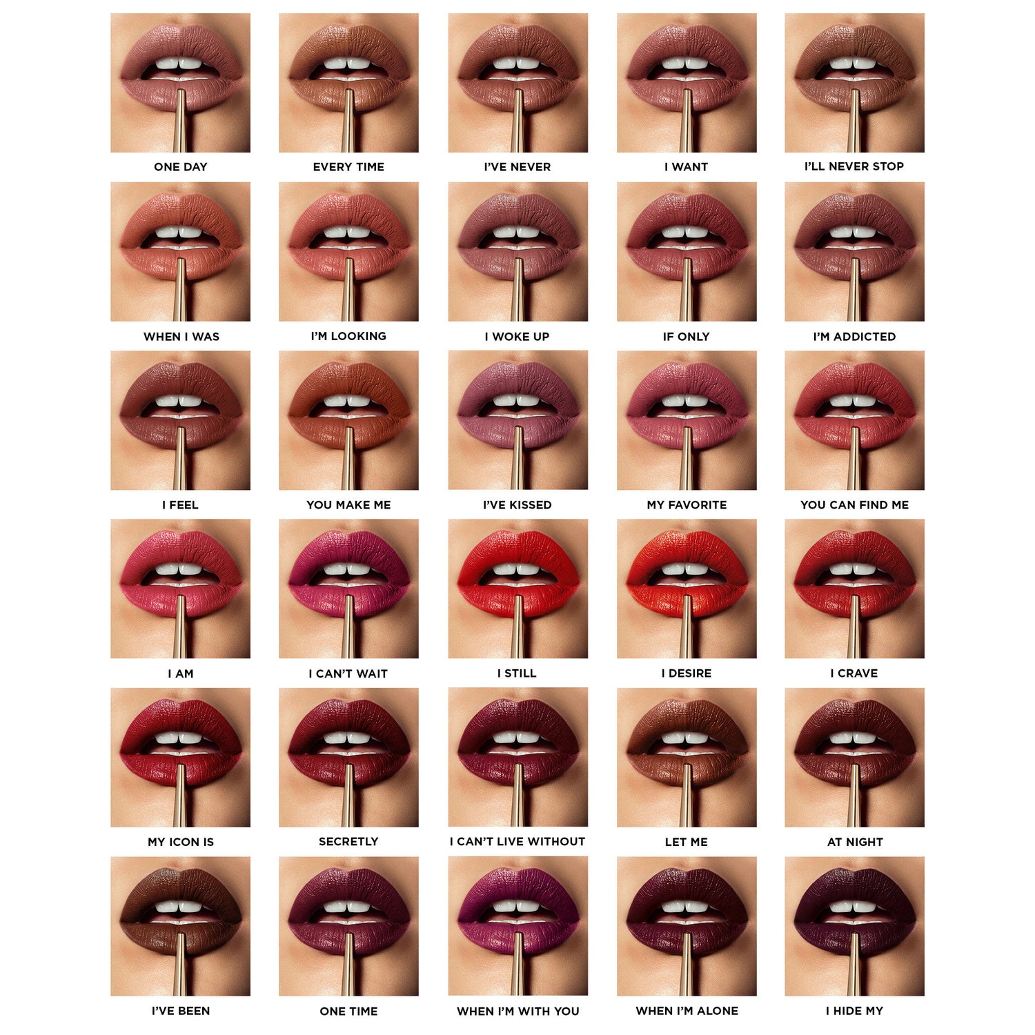 Group model image of Hourglass Confession Ultra Slim High Intensity Lipstick Refill