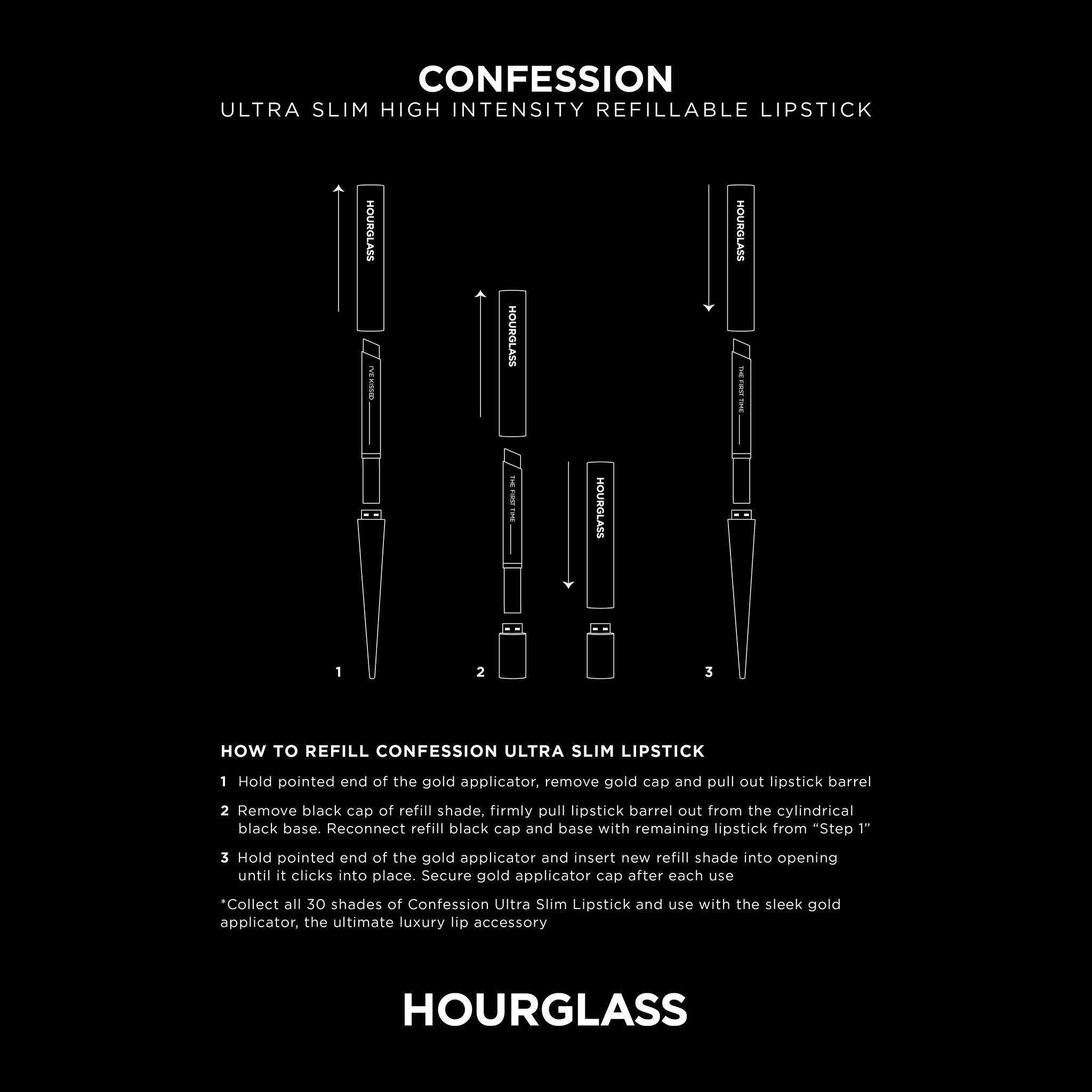 Hourglass confession slim high 2024 intensity