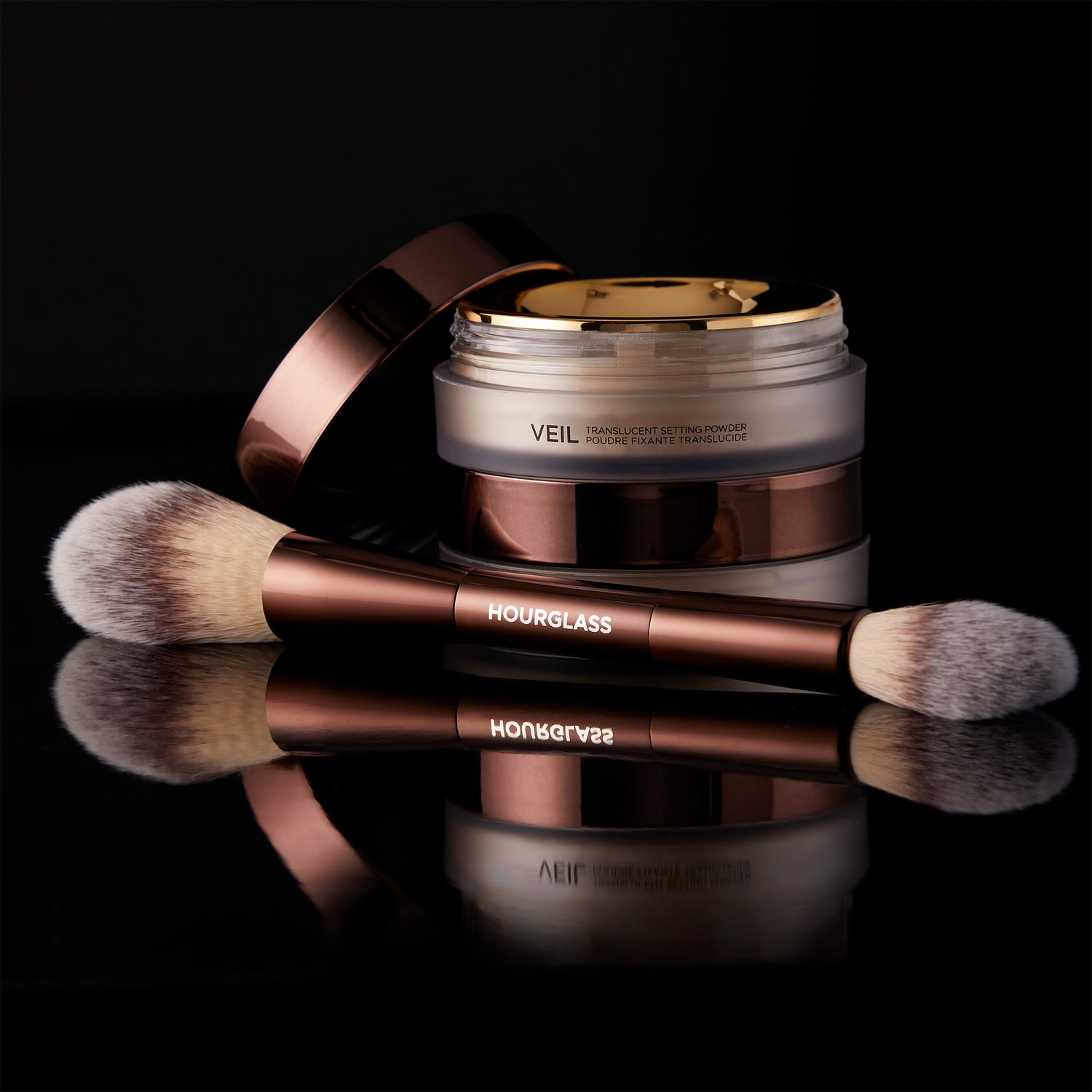 Hourglass Veil Translucent Setting Powder brand collection image .