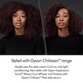 Model image of Dyson Chitosan Pre-Style Cream Curly to Coily Light Conditioning