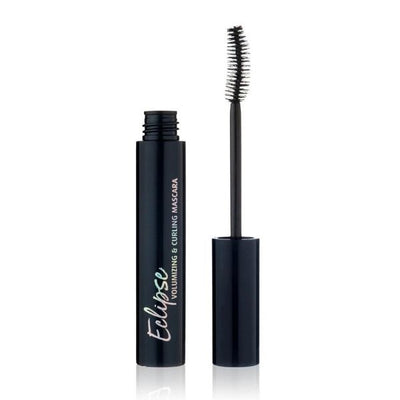 Eclipse Volumizing & Curling mascara bottle and brush