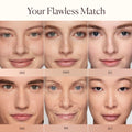 Laura Mercier Real Flawless Weightless Perfecting Concealer Color/Shade variant: 0N1 model image . This product is for light neutral complexions